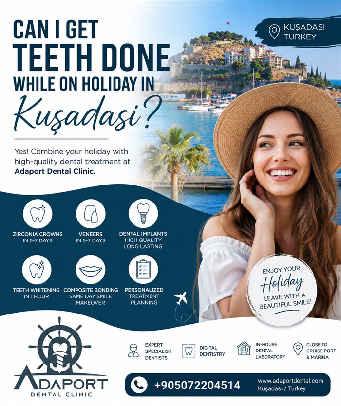 Can I Get Teeth Done While on Holiday in Kusadasi?
