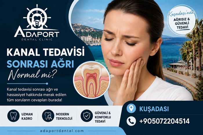 Kanal Tedavisi Sonrası Ağrı Normal mi?